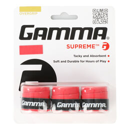 Surgrips Gamma Supreme Overgrip 3er-Pack Rot